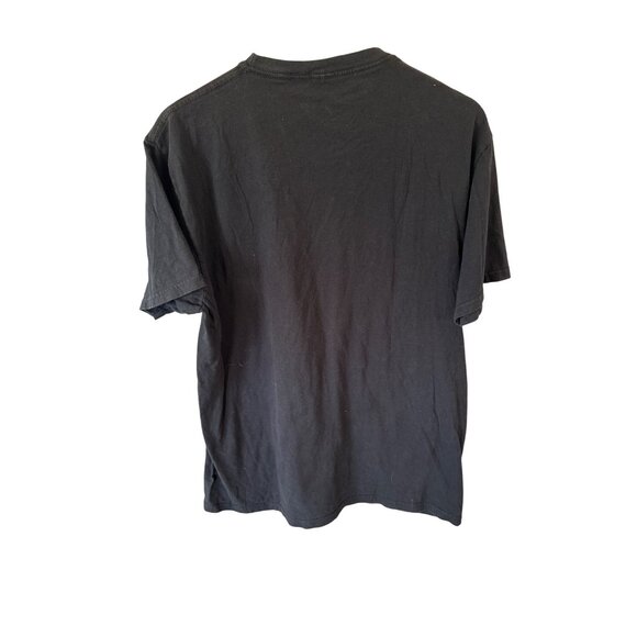 The Office Jim Halpert Desk Tee Black Cotton Size L Streetwear Gothic Casual - Picture 5 of 6